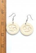 Cancer Ceramic Earrings